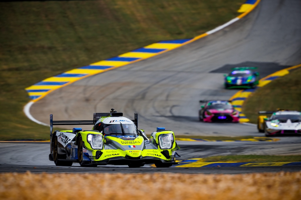 Mikkel Jensen kæmper for mesterskabssejr i IMSA-finale. 
(Foto: TDS Racing)